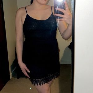  H&M Lace Dress - Black